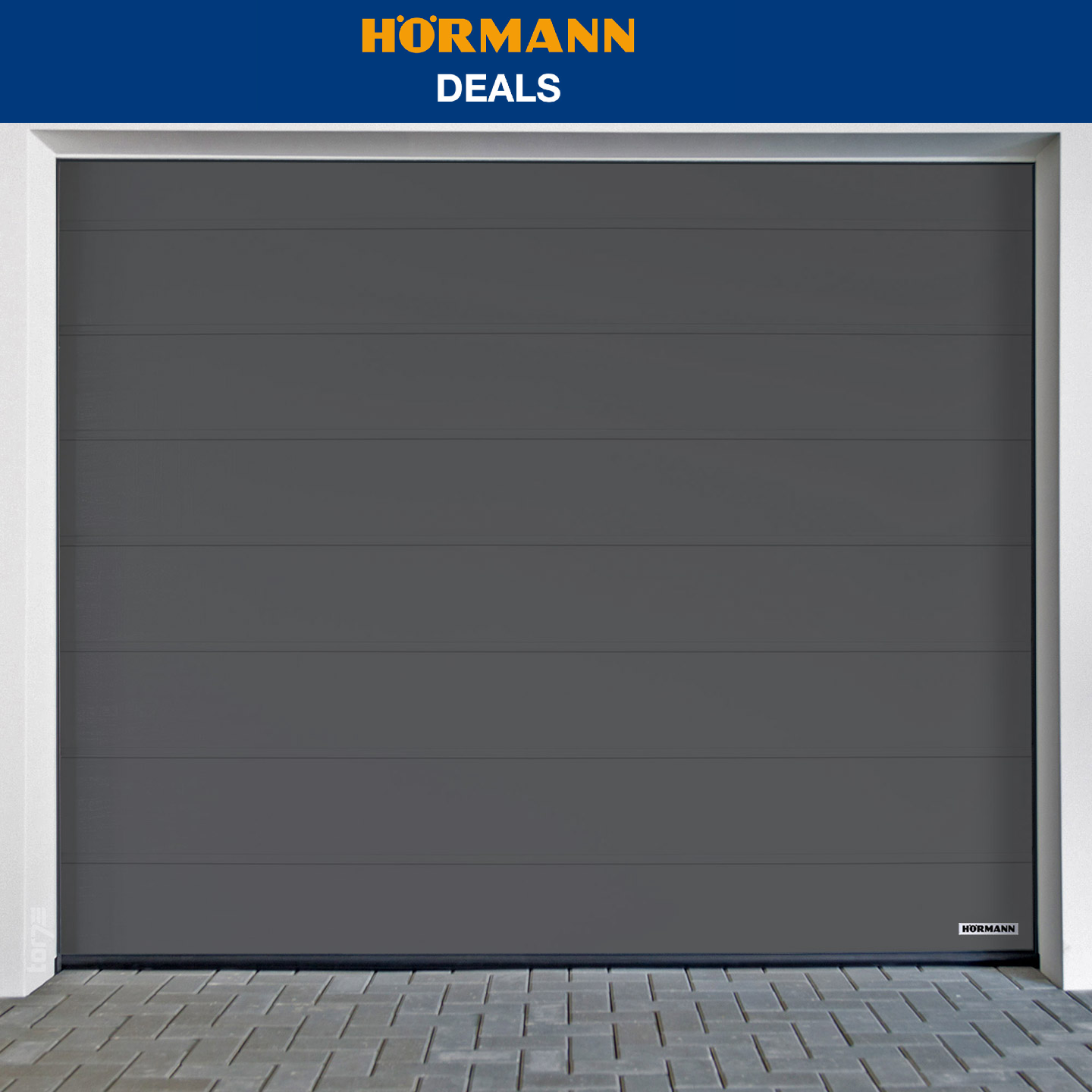Puerta de garaje Hörmann RenoMatic M-Perfil Planar