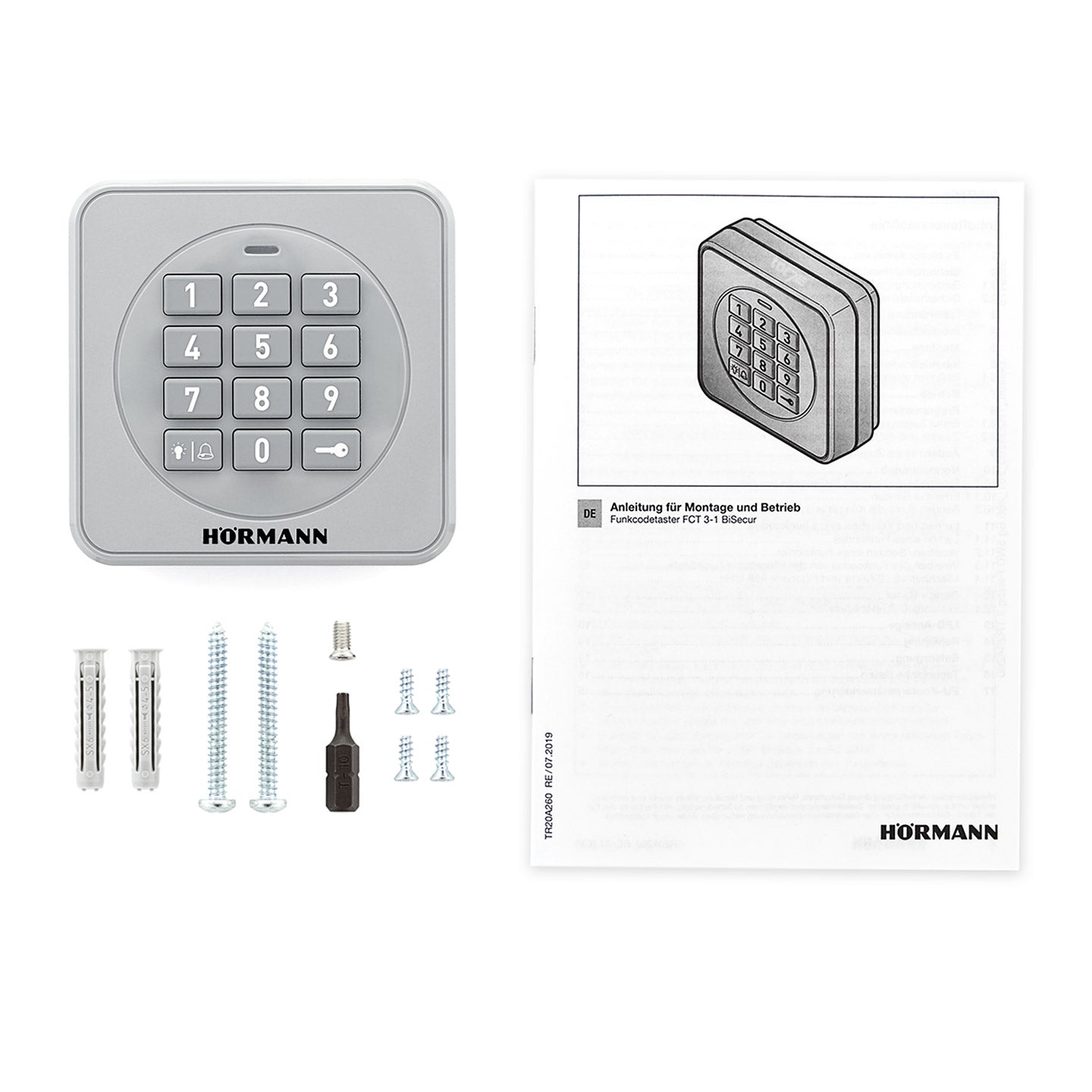 Interruptor de código de radio Hörmann FCT3-1 BS-868