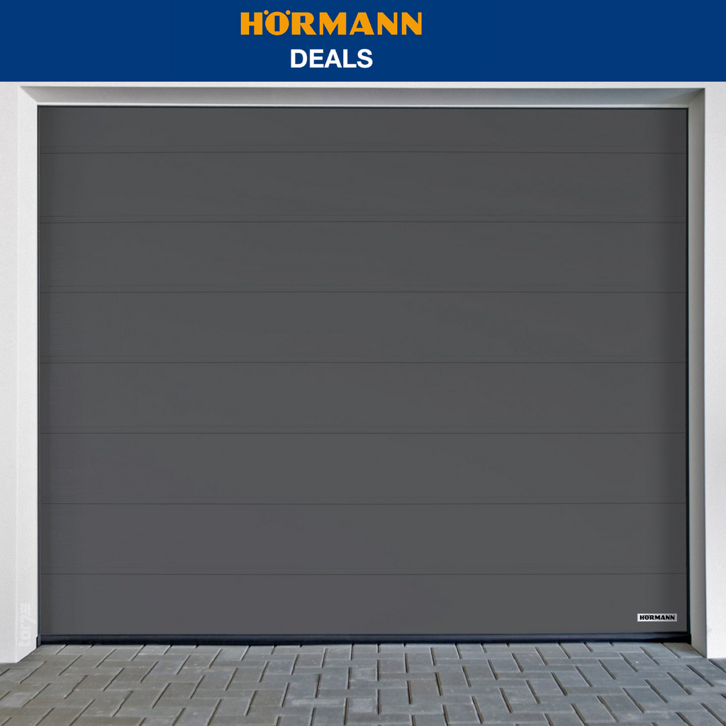 Puerta de garaje Hörmann RenoMatic M-Perfil Planar