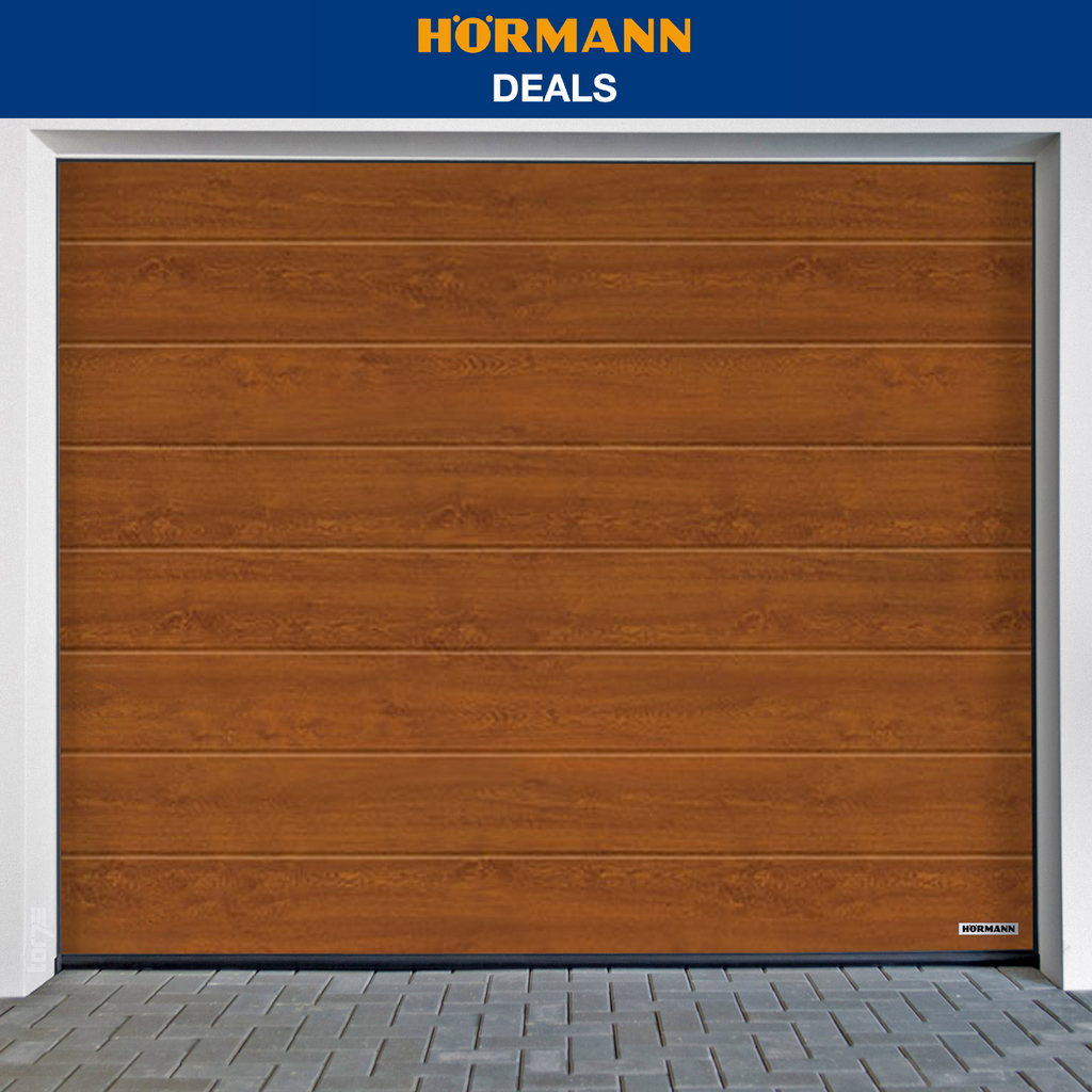 Puerta de garaje Hörmann RenoMatic M-Perfil Decocolor