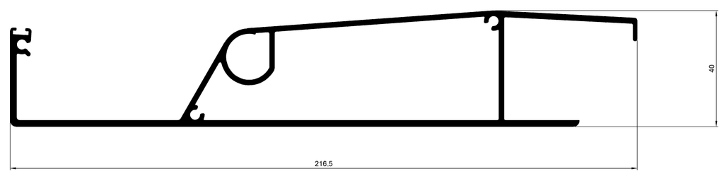Pérgola - tipo F lamas